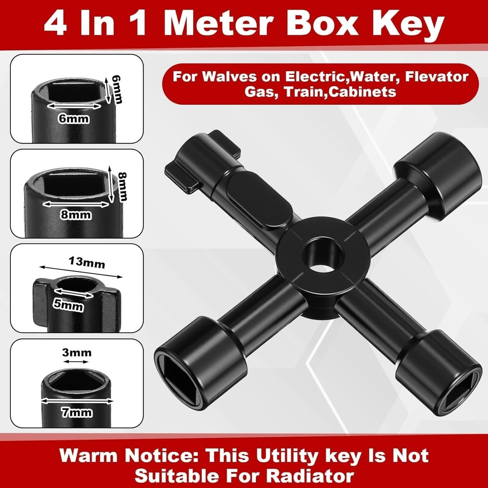 5 Pcs Angle Stop Wrench Kit Plumbing Tool, Compression Sleeve Puller