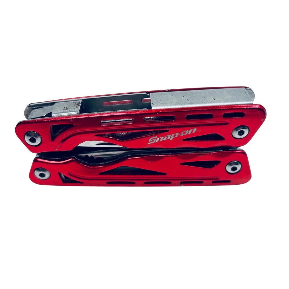 Snap-on Tools 164 Stainless Steel Multi Tool Red