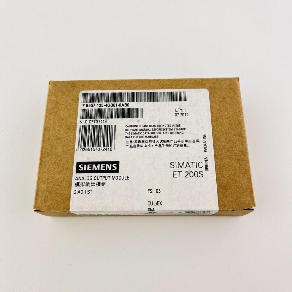 New Siemens DP Electronics Module ET 200S 6ES7135-4GB01-0AB0 6ES71354GB010AB0