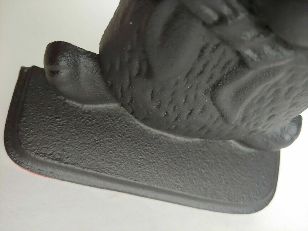Cast Iron Teddy Bear Book End / Door Stopper