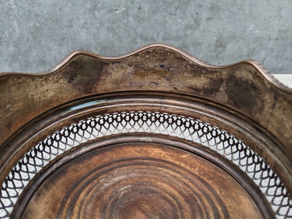 Vintage Copper Wine Coaster