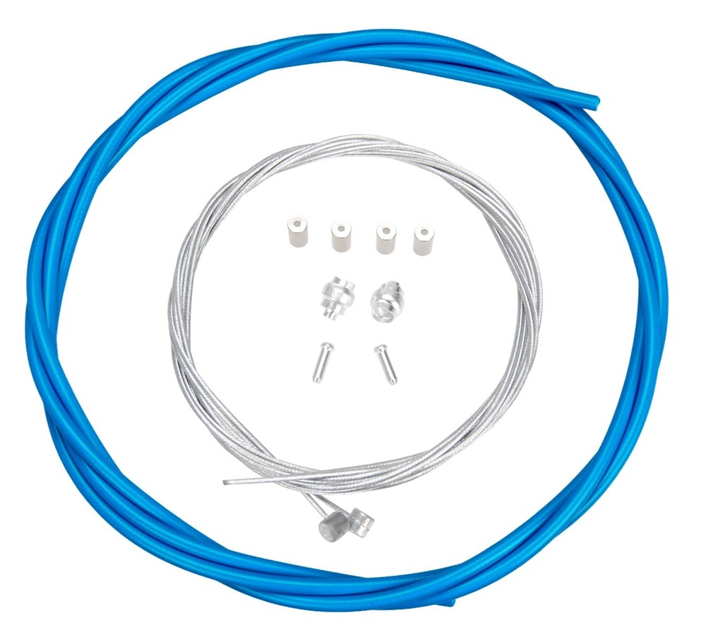 Basic Bicycle Brake Cable Kit for BMX/MTB - MEDIUM BLUE