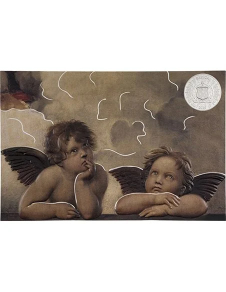 RAPHAEL Advanced Art Smart Dimension 1/2 Oz Silver Coin 1$ Samoa 2025