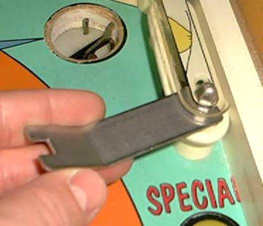 Pinball Post Head Nut Tool - Remove Playfield Plastics - Very Handy!