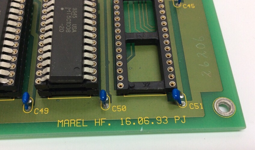 Marel 16.06.93 PJ Line-Scan Interface Board LS-3