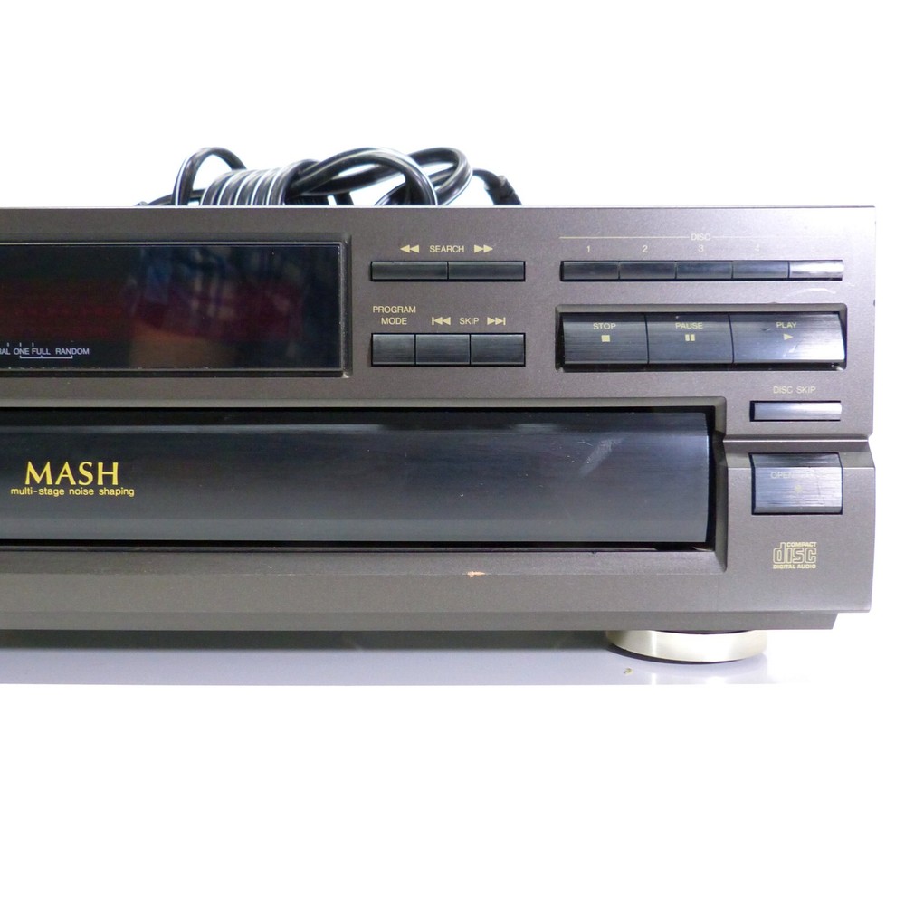 Technics CD Player Changer SL-PD827 5-Disc (No Remote) Japan Tested & Working