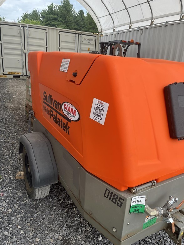 2022 Sullivan 185CFM D185P Towable Air Compressor