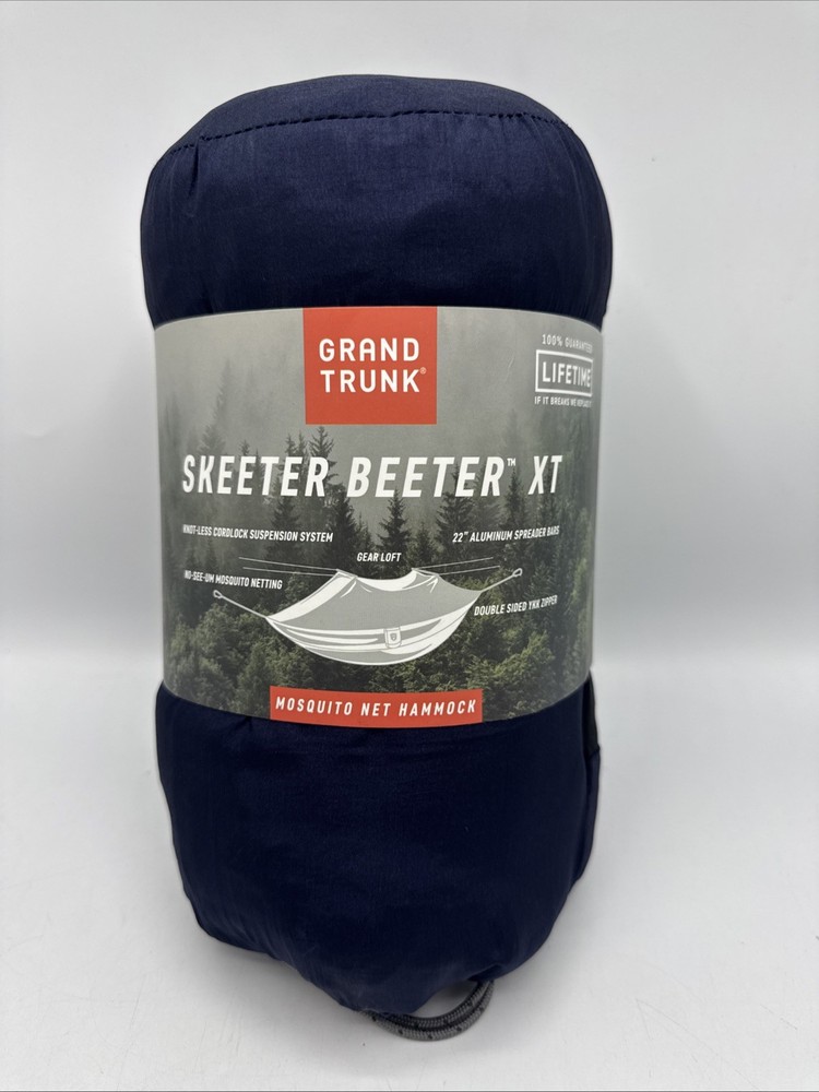 Grand Trunk Skeeter Beeter XT Hammock - Blue