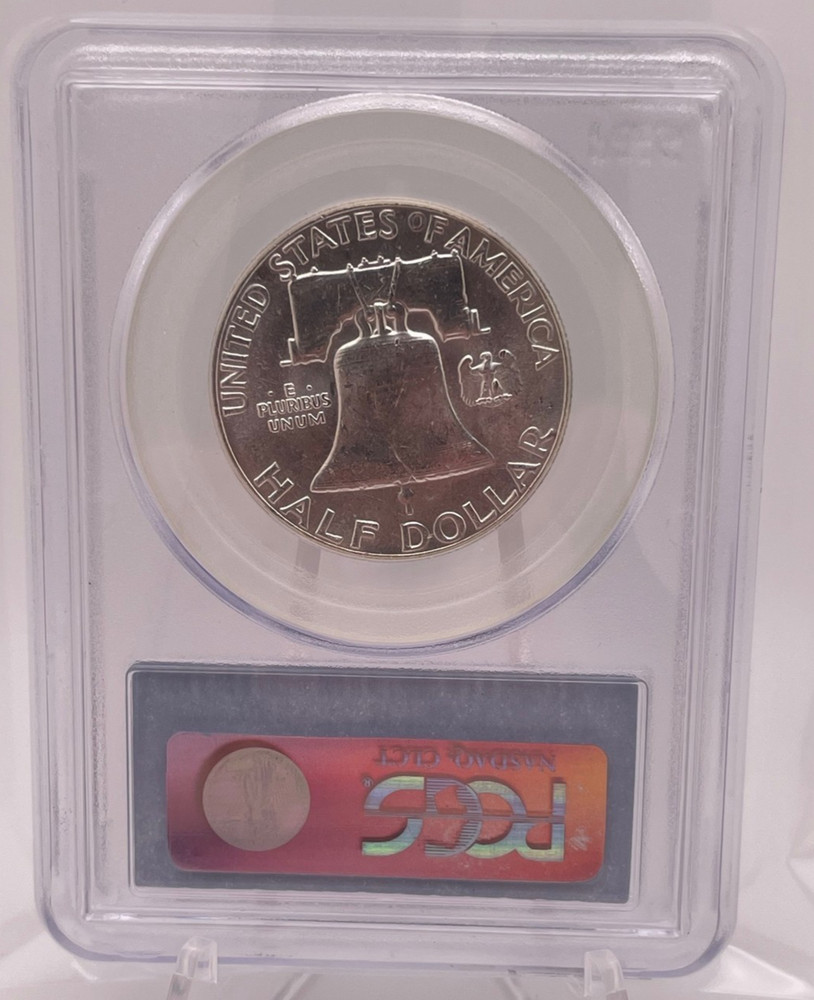 1963 Silver Franklin Half Dollar (PCGS MS 64) (C7)