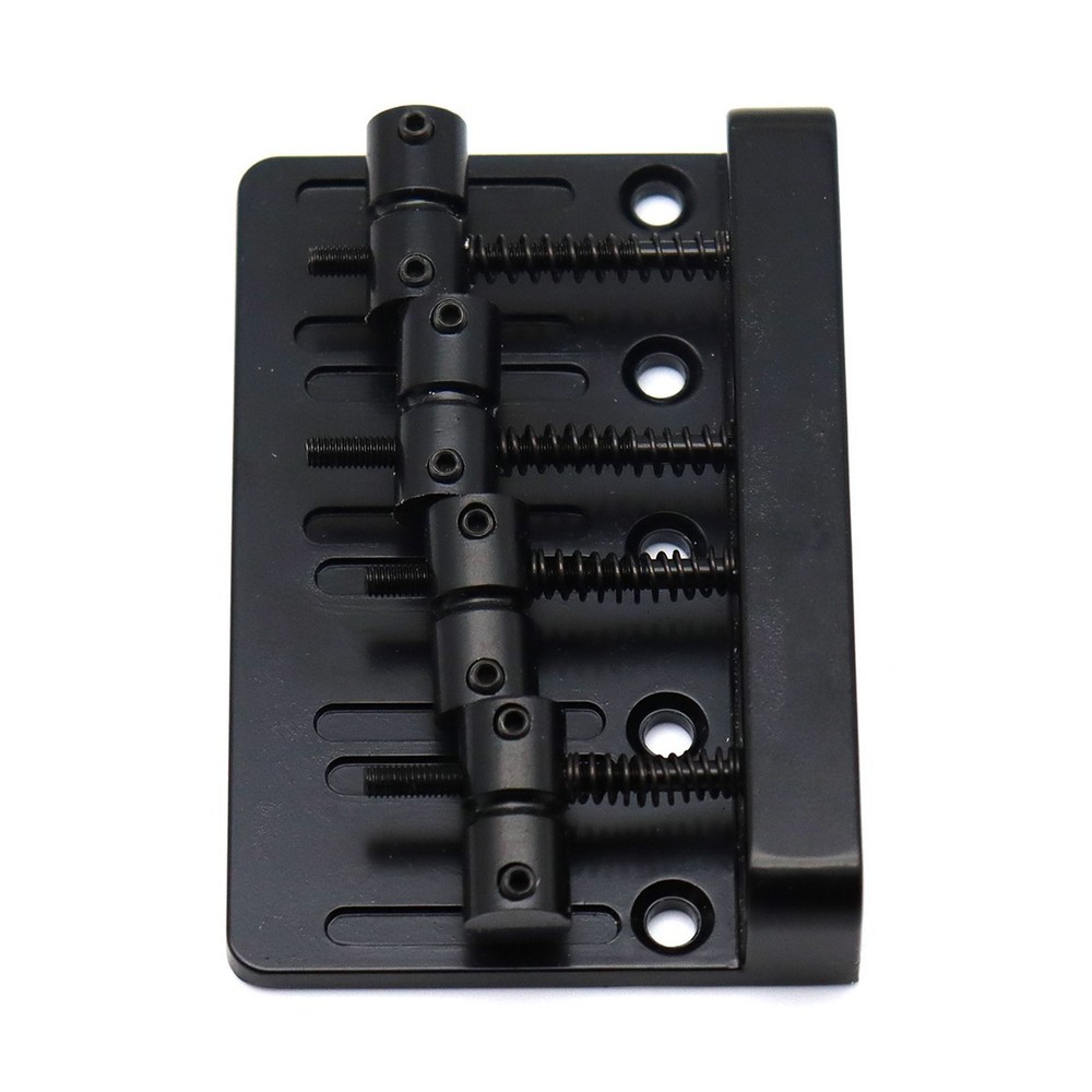 4 String Black Bass Hard Tail Fixed Bridge Hardtail Saddle Bridge Top Load