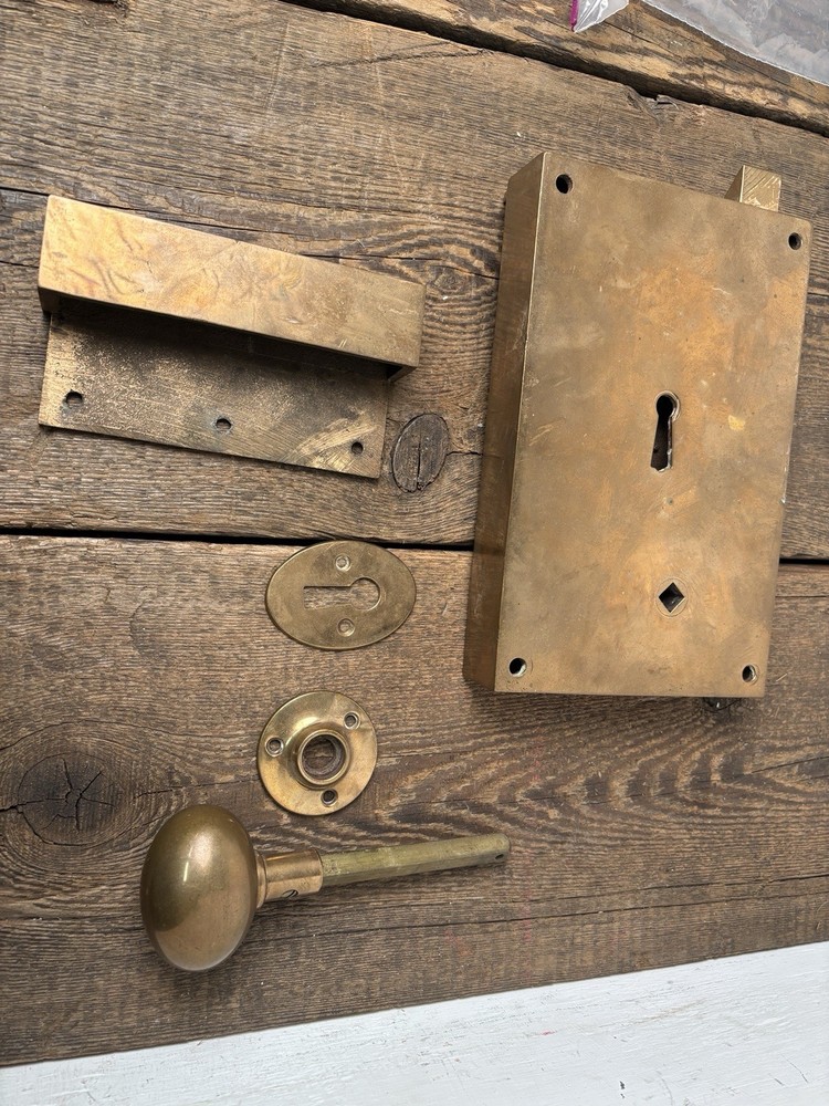 Huge Brass Rim Lock