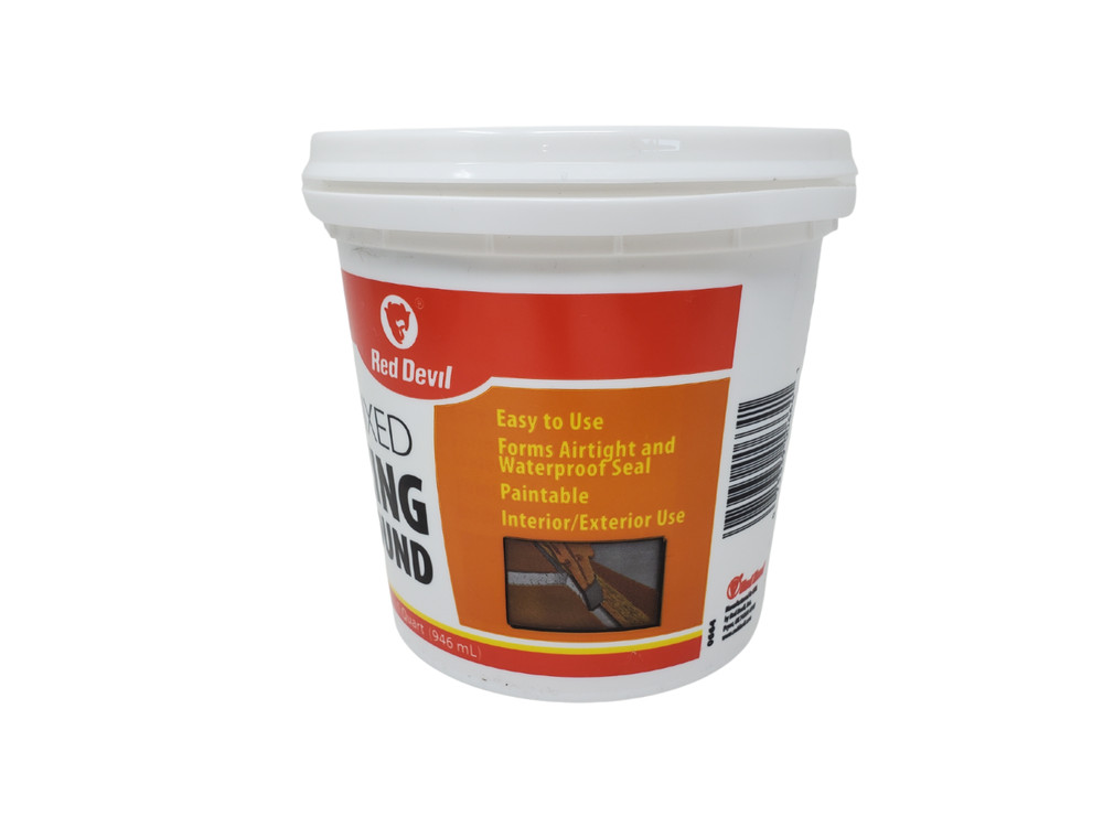 Red Devil - Pre-Mixed Glazing Compound