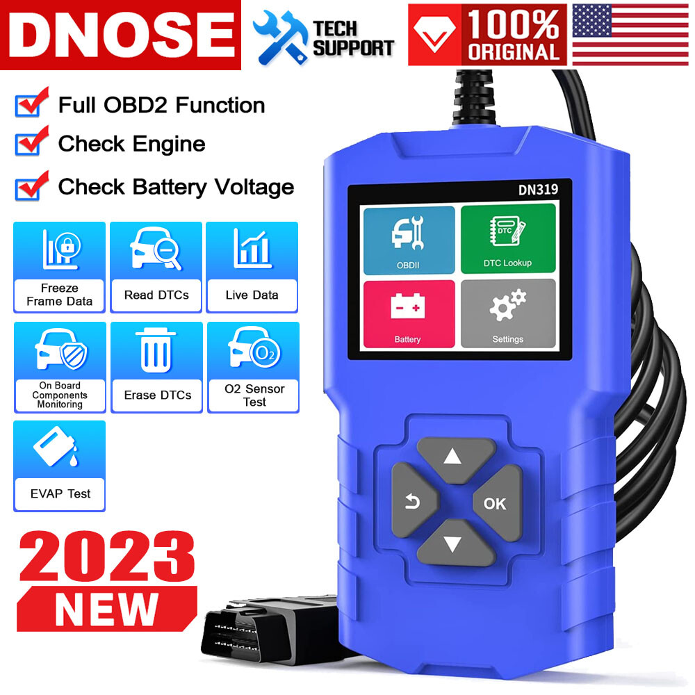DNOSE DN319 Automotive OBD2 Scanner Car Engine Fault Code Reader Diagnostic Tool