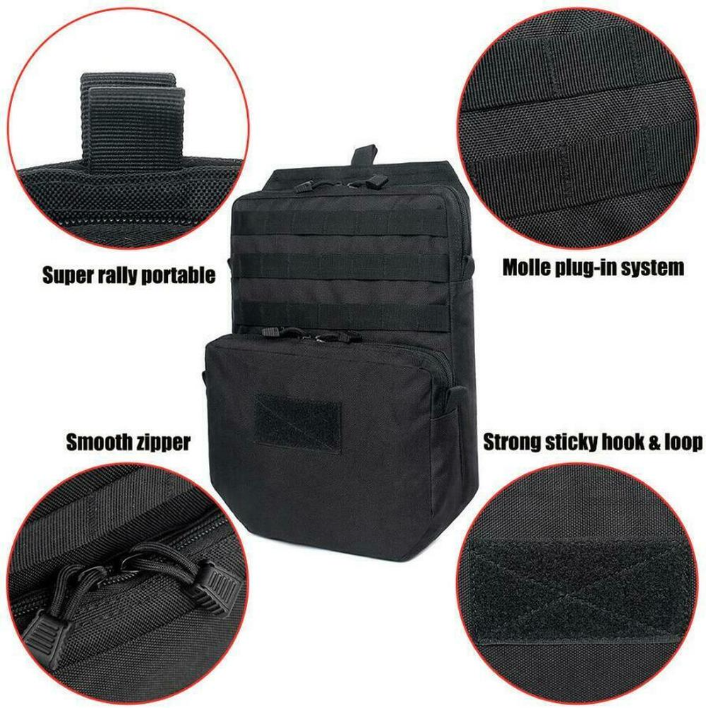 Tactical MOLLE Hydration Bag for 3L Hydration Water Bladder Molle Vest Accessory