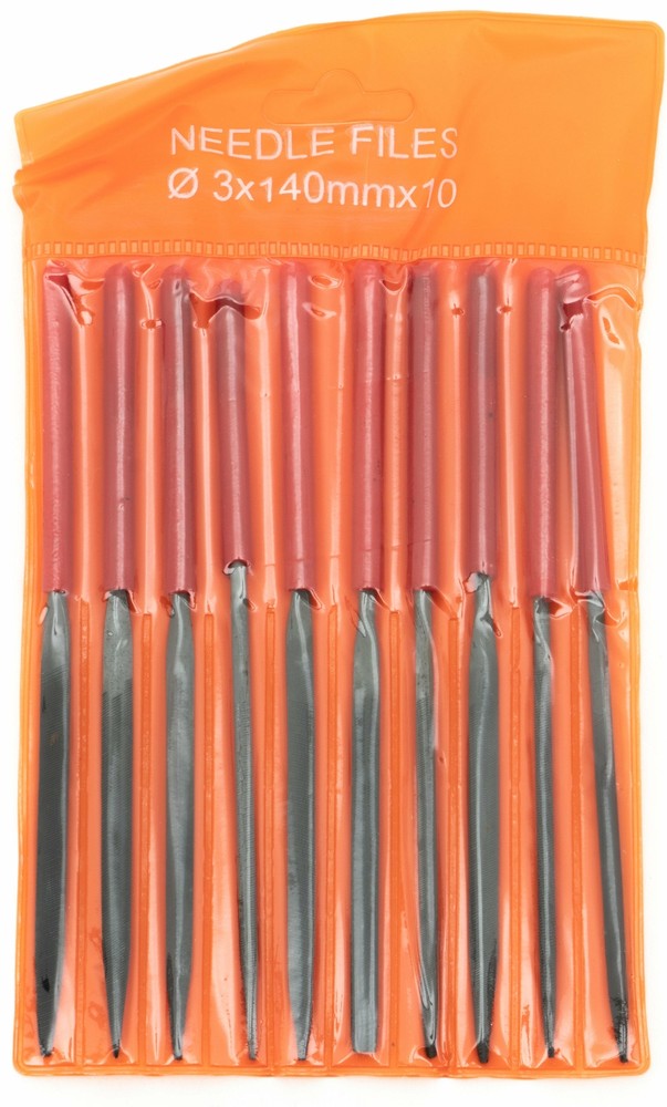 10pc Needle File Set Assorted Cuts