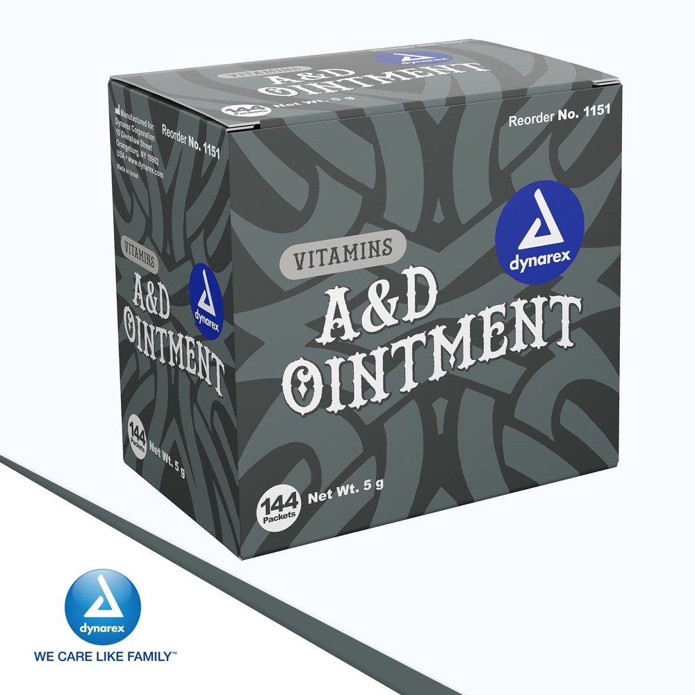 Dynarex Vitamins A&D Ointment Without Lanolin - Vitamin A and D Ointment