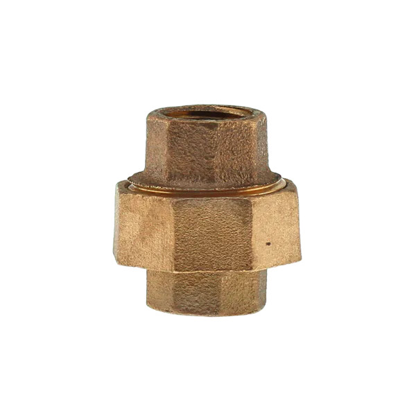 No Lead Brass Union - Threaded - 1/2"