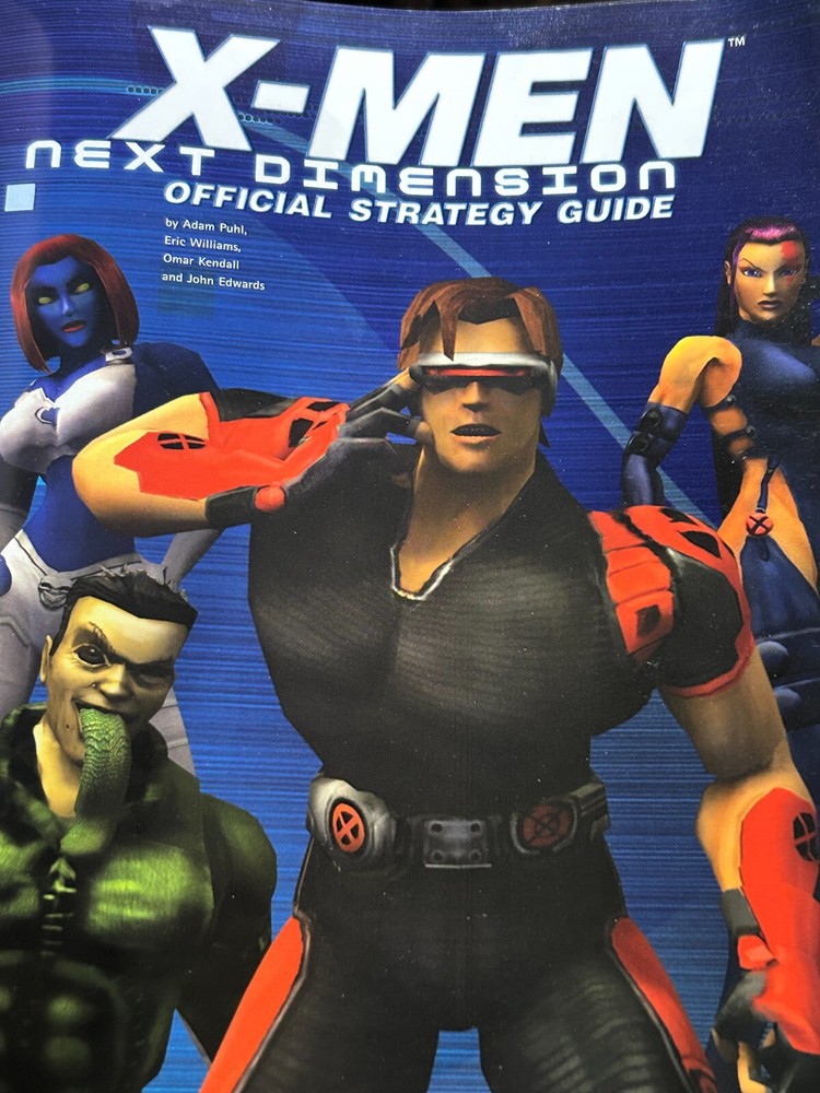 X-Men Next Dimension Official Bradygames Strategy Guide