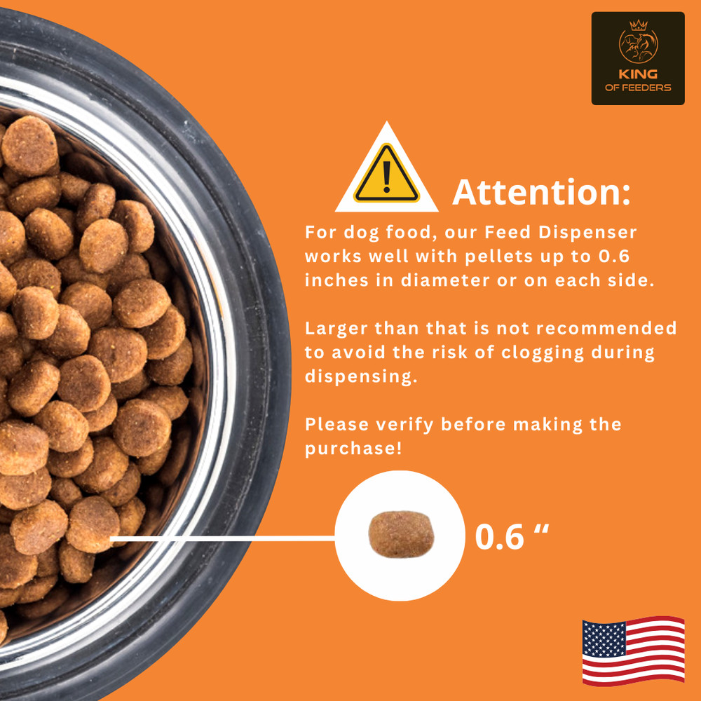 Chicken & Turkey Automatic Feeder – Dispenser System for Multiple Birds