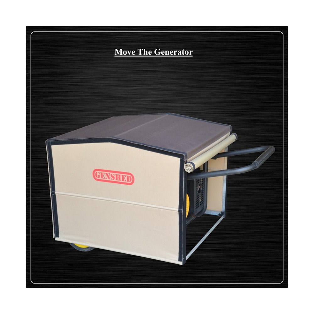 Generator Shed - Combining Generator Covers While Running & Generator Covers ...