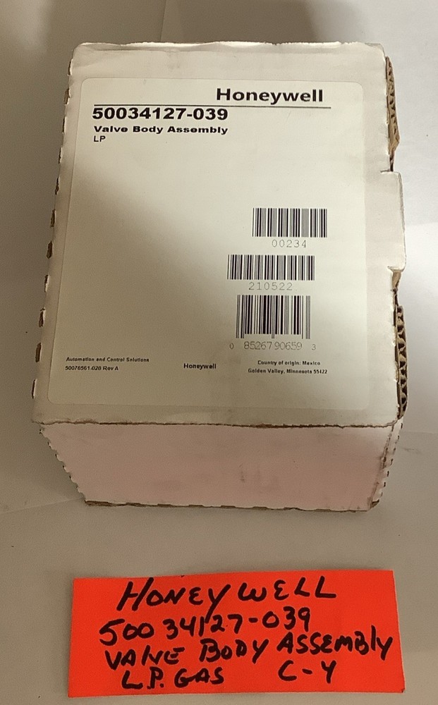 Honeywell 50034127-039 Body Assembly ( One In Lot)
