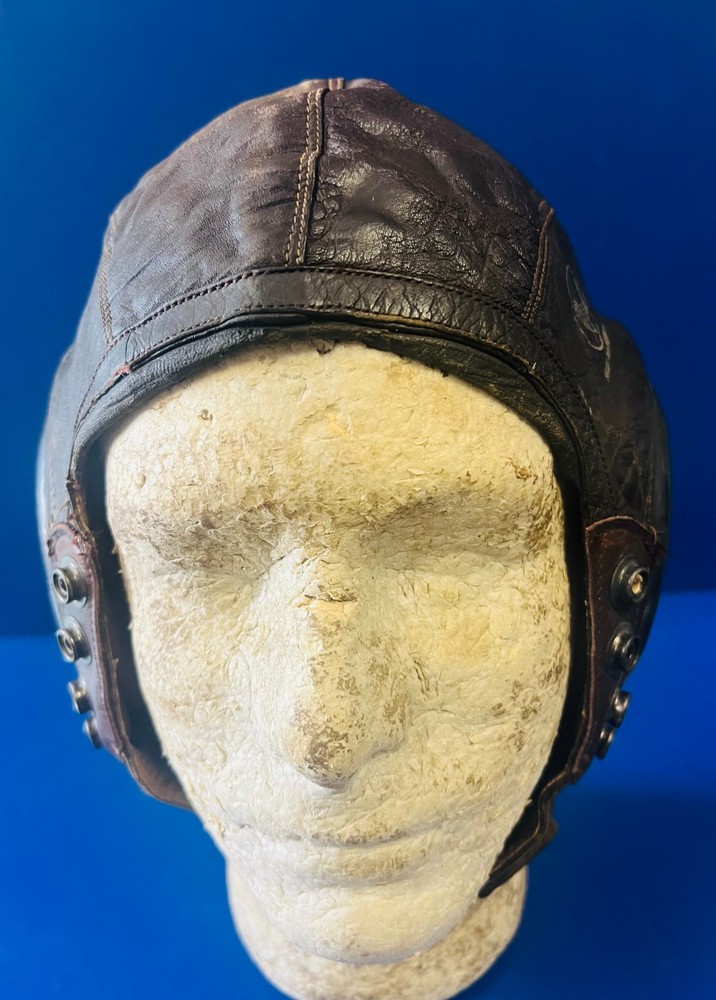 AAF TYPE A-11 INTERMEDIATE LEATHER FLYING HELMET-