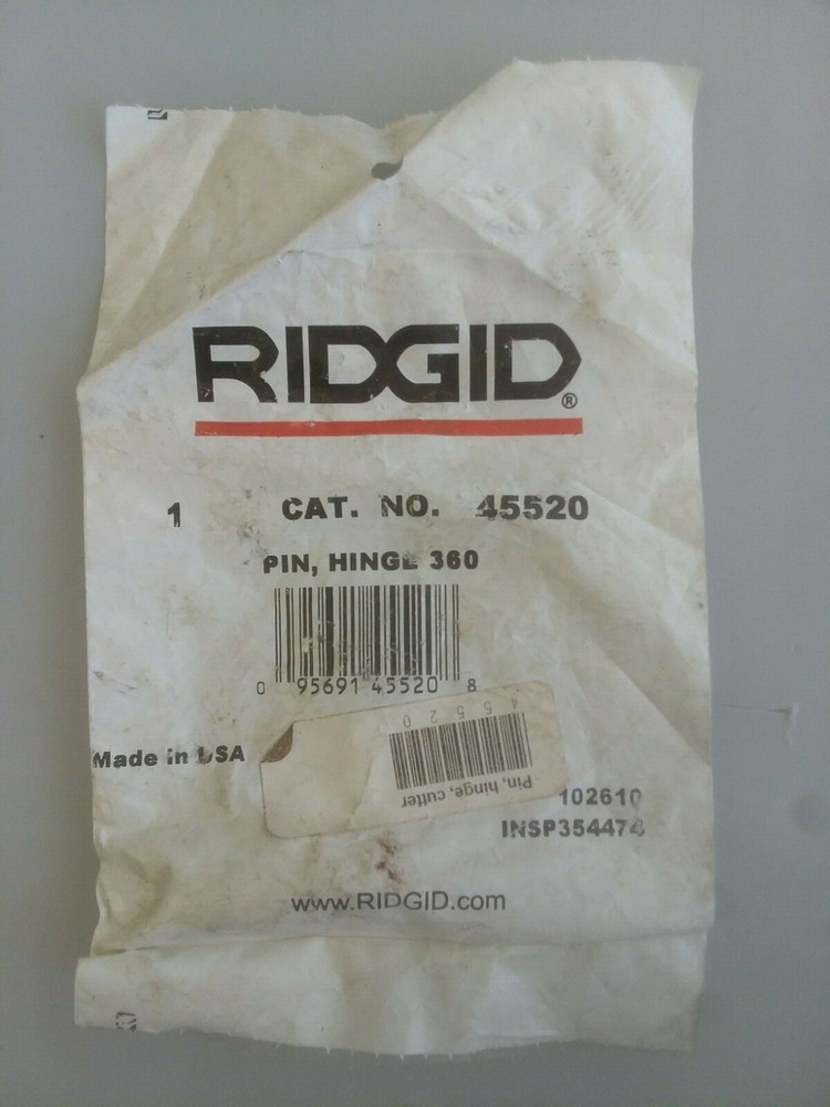 Ridgid Pin, Hinge Cutter 45520