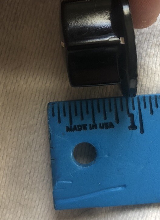 2pk RadioShack 274-407A 1-1/4" Hexagonal Control Knobs