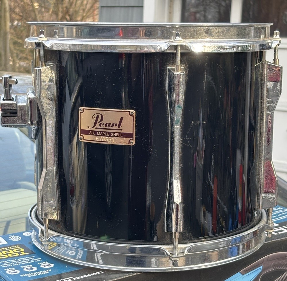 Pearl Maple Pre MLX 12” Rack Tom - Black