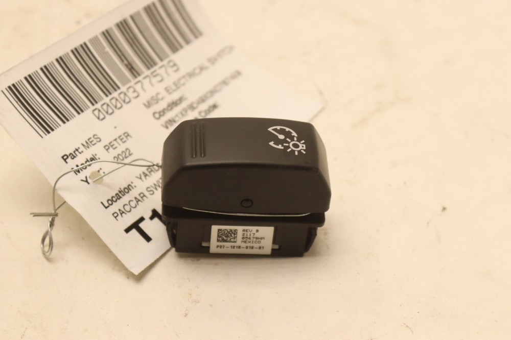 2018-2023 PETERBILT 579 PACCAR DIMMER LIGHT CONTROL SWITCH BUTTON OEM