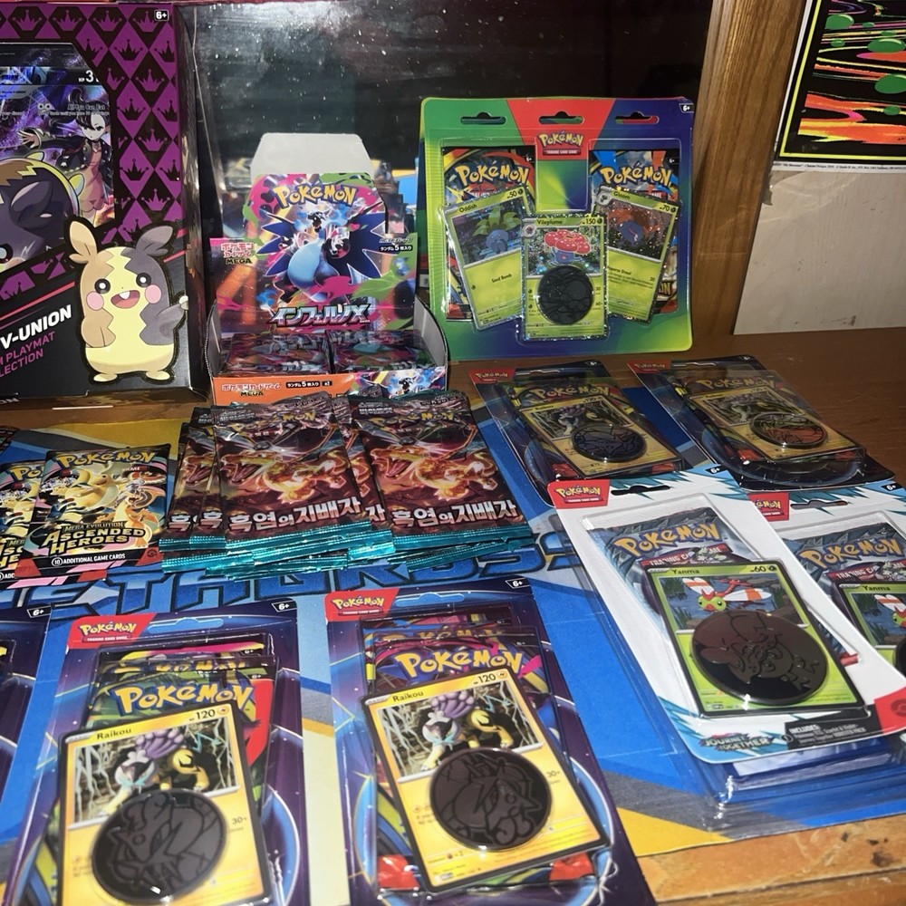 POKÉMON LOVER TIER MYSTERY BOX 📦‼️MULTIPLE ITEMS/(PLEASE READ DESCRIPTION)
