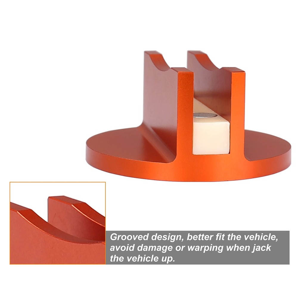 Jack Pad Pinch Weld Frame Rail Adapter with Magnetic Function for Sub-Frame V...