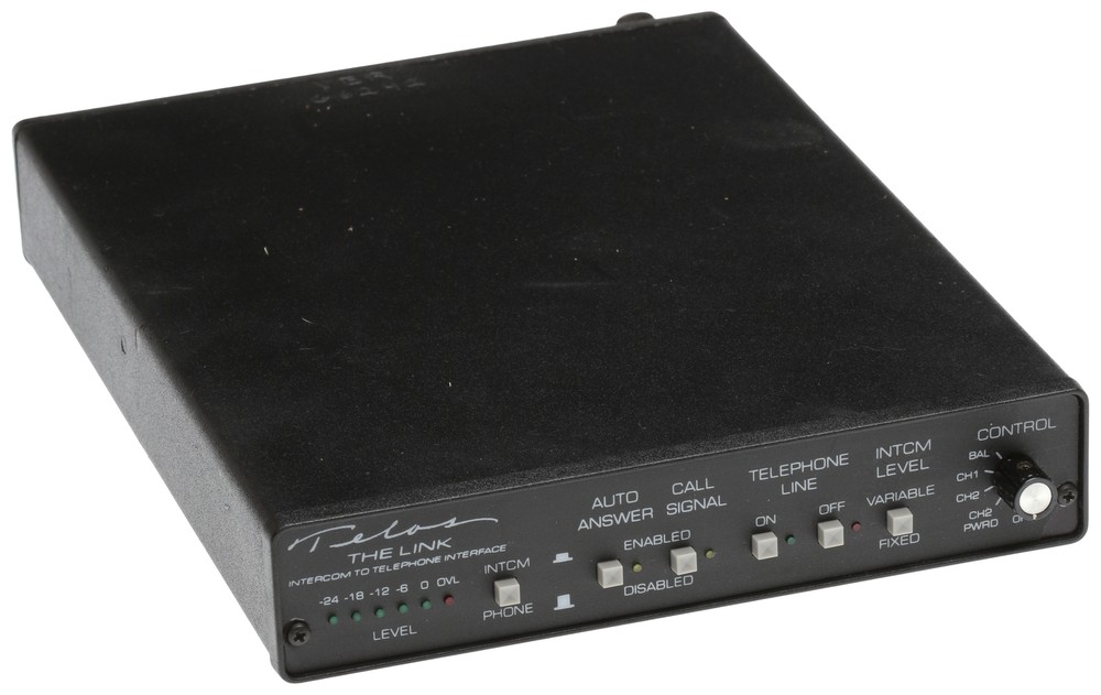 Telos The Link Intercom Telephone Interface Digital Hybrid for RTS Clearcom One