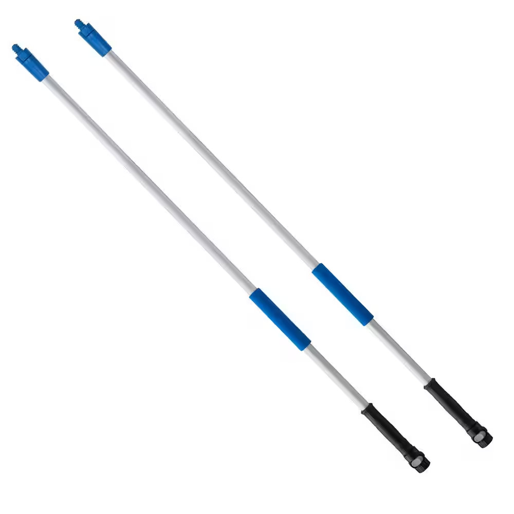 Lock-On 48 In. Aluminum Water Flow Pole (2-Pack)