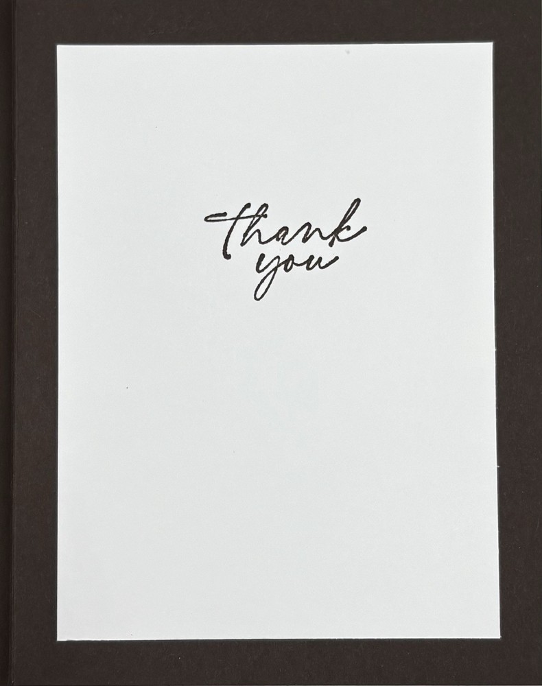Thank You Card