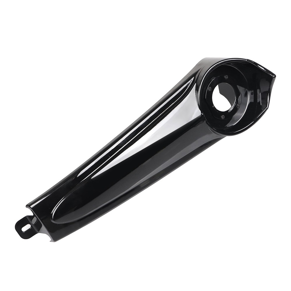 Gloss Black ABS Stretched Dash Panel Gas Tank Cap For Harley Electra Glide FLHTC