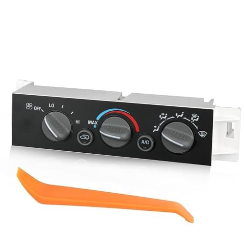 Front Climate Control Module A/C Heater Air Conditioning Panel Unit for Chevy