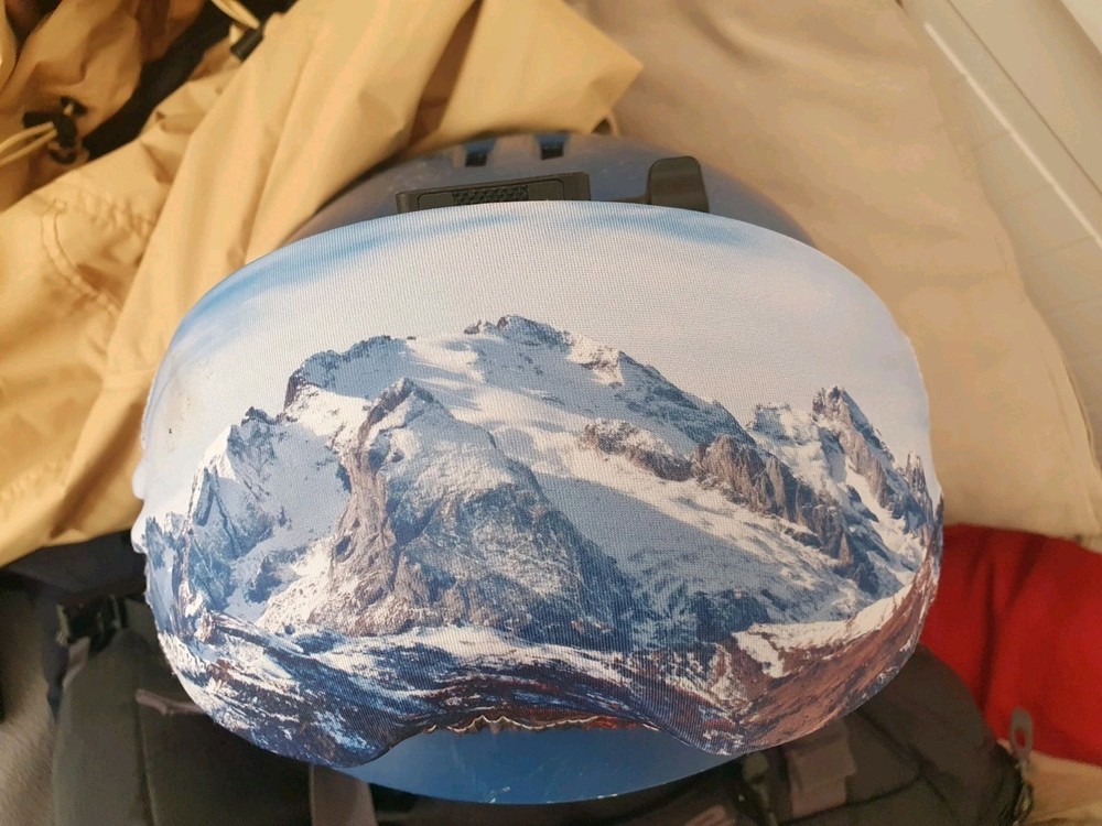 ELASTICATED GOGGLES COVER TO PROTECT SKI SKIING GOGGLES