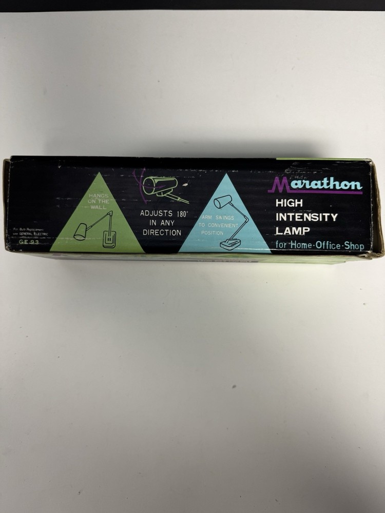 Marathon High Intensity Lamp MCM desktop NOS in OB UNTESTED