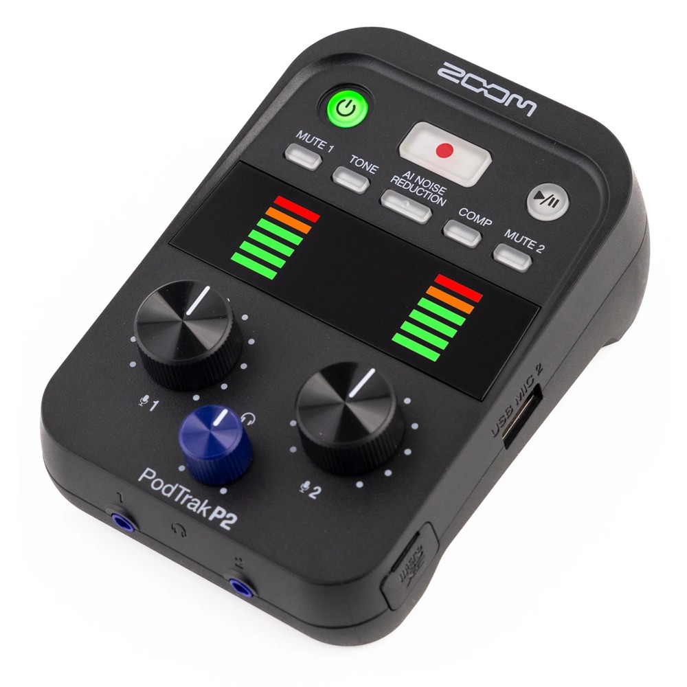 Zoom Podtrak P2 USB Podcast Recorder