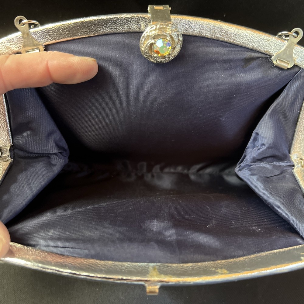 Vintage Silver Purse