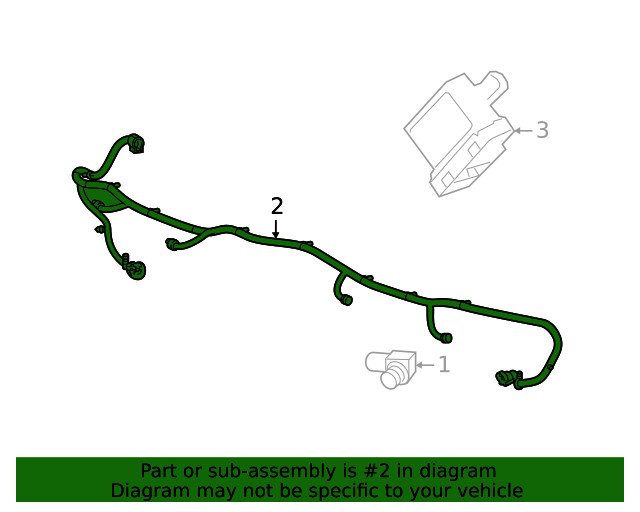 Genuine GM Harness 85712293