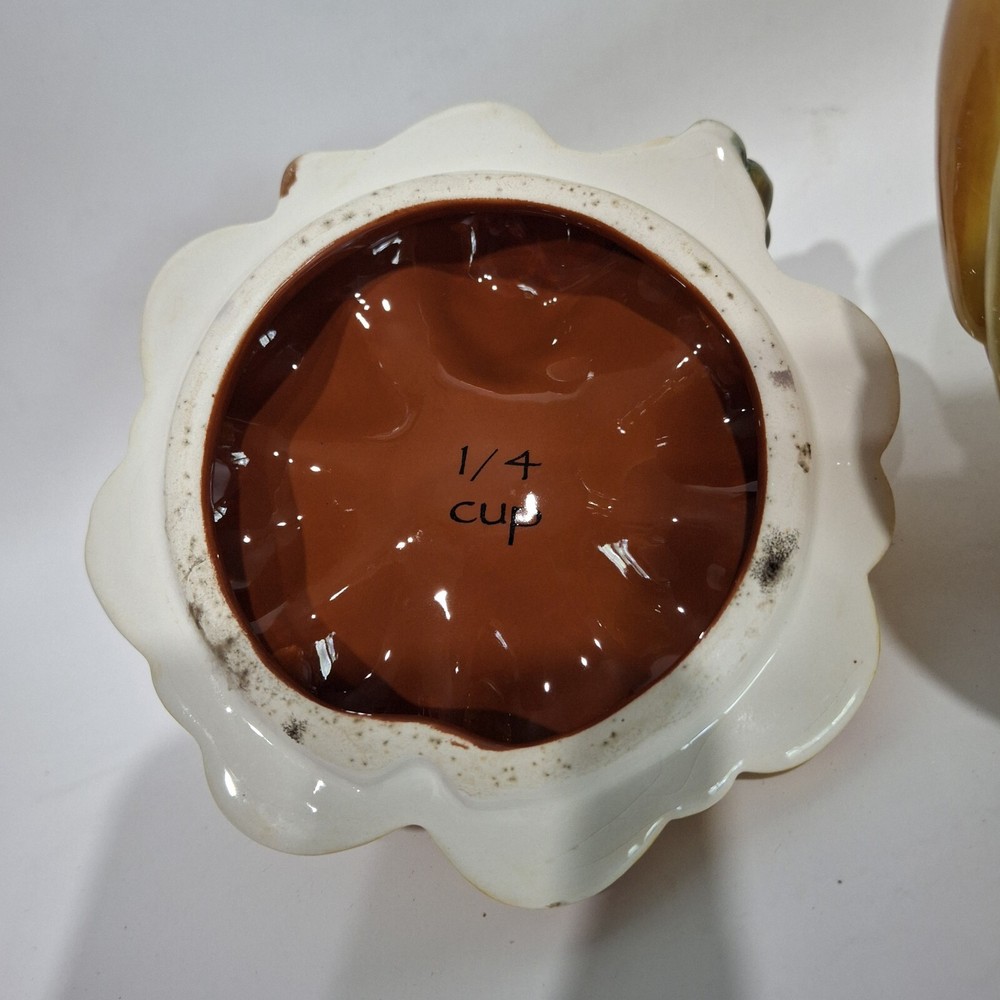 Ceramic Pumpkin Stacking Measuring Cup Set, Unique