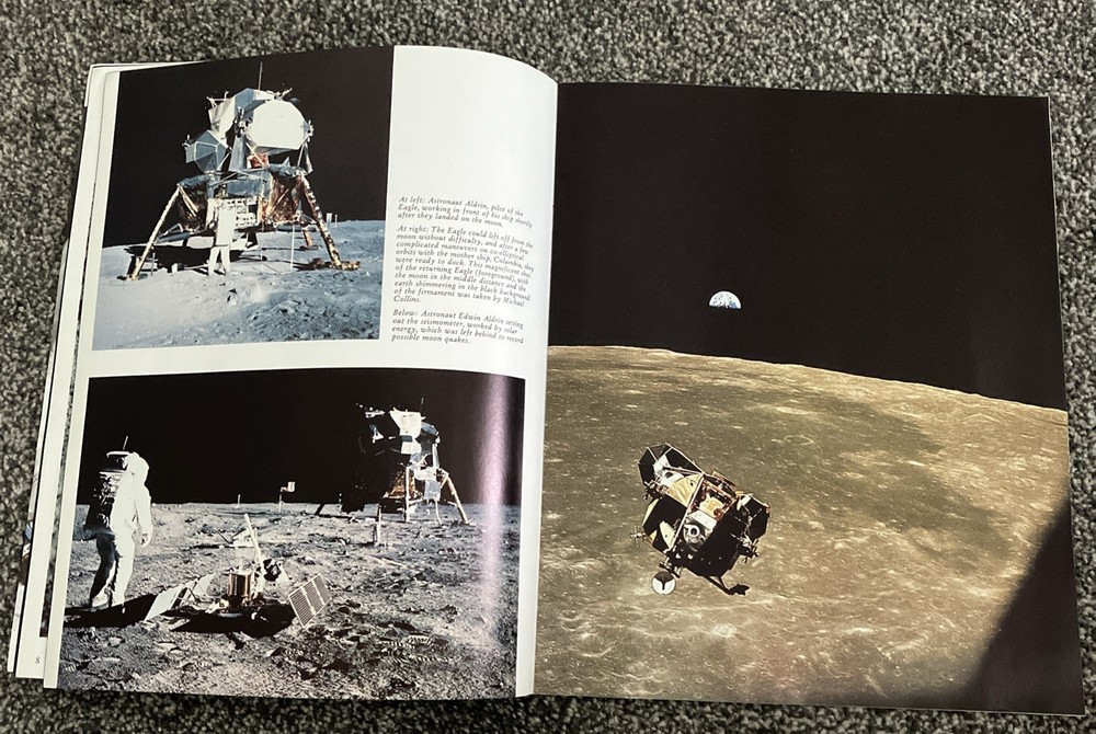 Apollo XI NASA Facts Gemini-4 Space Exploration Booklets Posters Bundle x 3