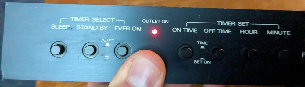 Fisher Studio-Standard TR-3000 Program Timer