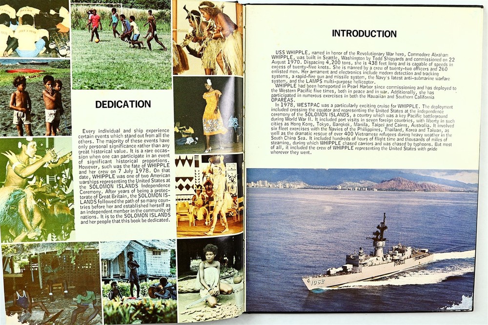 USS Whipple (FF-1062) 1978 Westpac Deployment Cruise Book