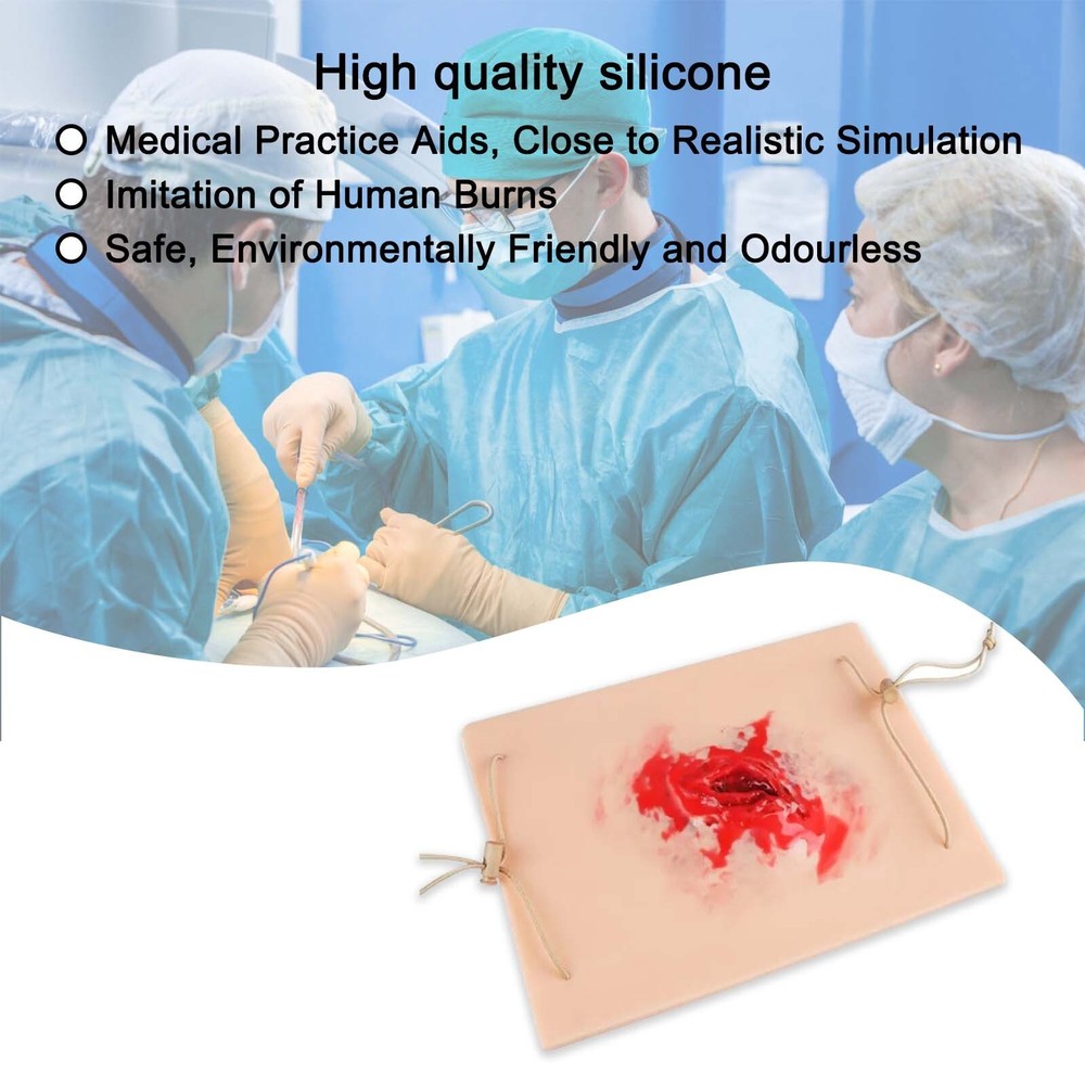 Trauma Training Model With Realistic Wound Emergency Medical Education Practice