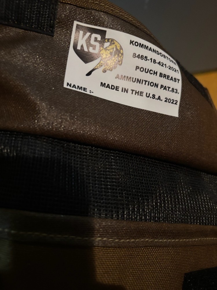 Pattern 83 Kommando Store chest rig Nutria brown