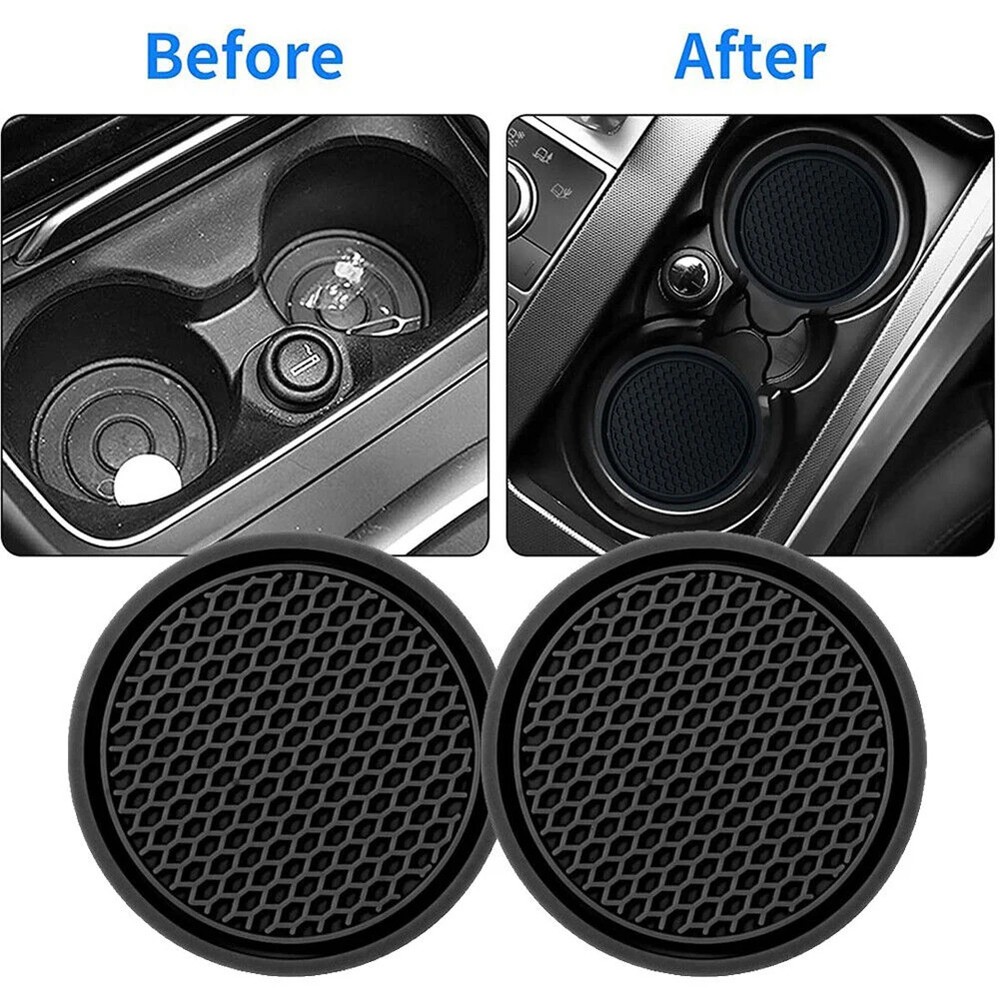 Car Cup Holder Coasters: Effortless Protection & Style