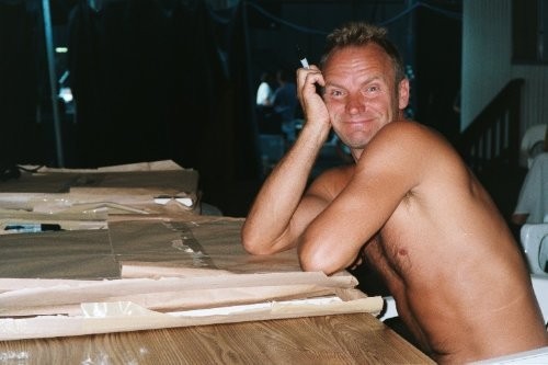 Sting Hand-Signed and Numbered Limited Edition Lithograph